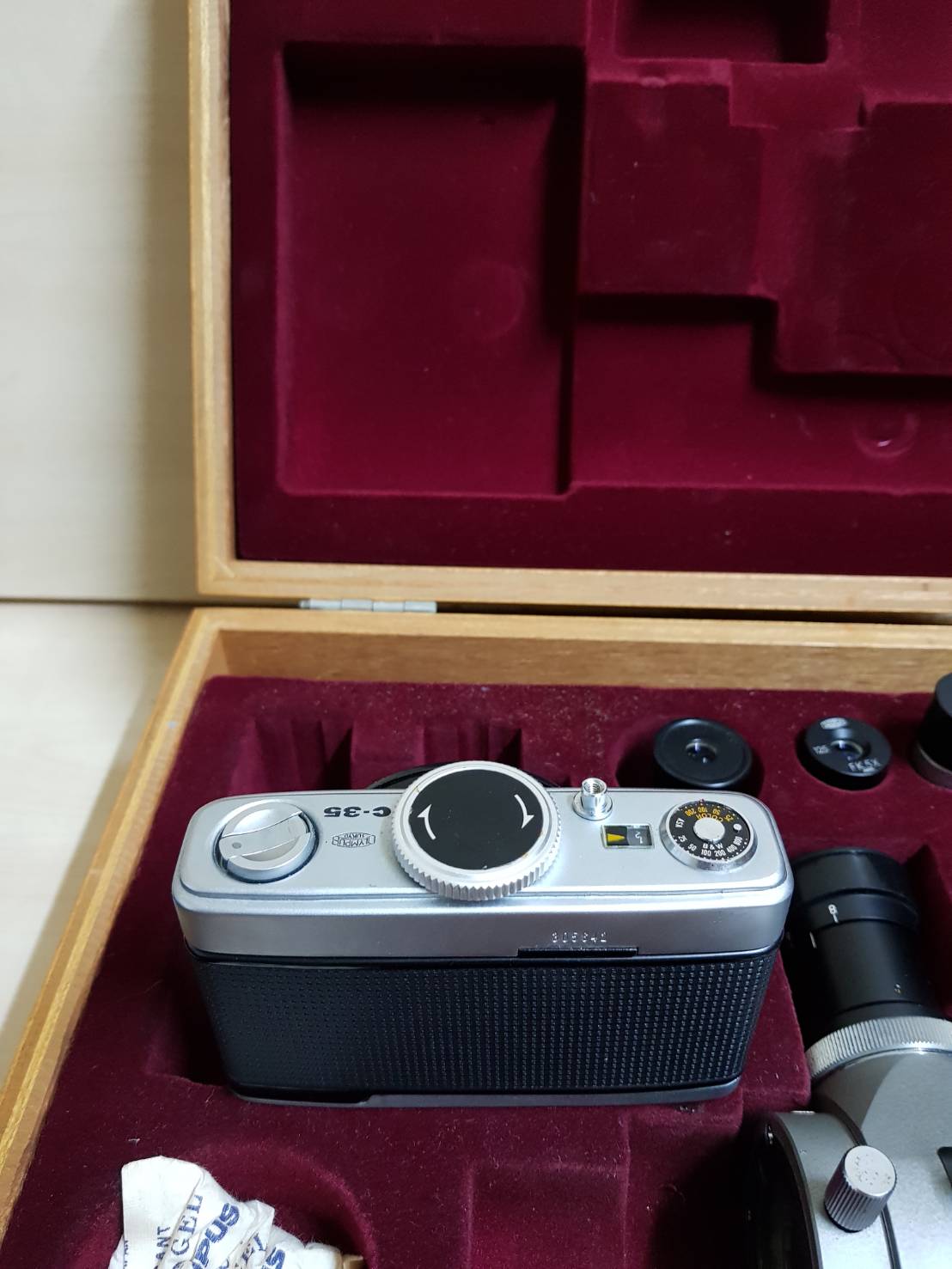 กล้องโบราณ olympus tokyo มือสอง ของสะสม