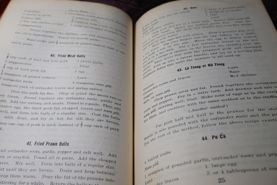 EVERYDAY SIAMESE DISHES by SIBPAN SONAKUL หนา 109 หน้า พิมพ์ปี 1959