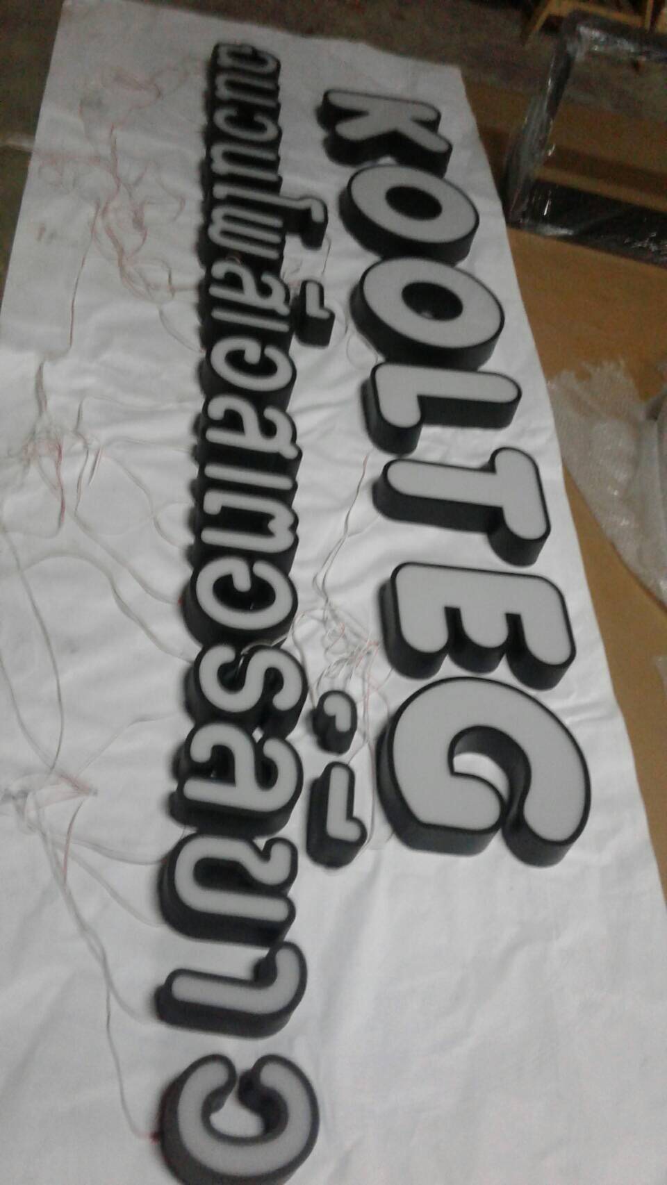 โลหะซิงค์ทำสีค #KOOLTEG