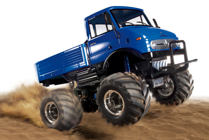 Mercedes-Benz Unimog 406 Series U900 Wheelie Blue (CW-01).