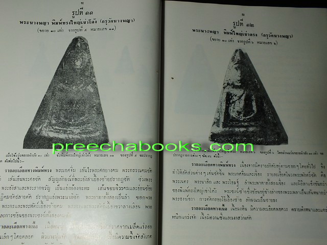 ปริอรรถาธิบายเเห่งพระเครื่องฯ เรื่องพระนางพญา เเละพระเครื่องสำคัญ โดย ตรียัมปวาย ปกแข็ง ปี 2508