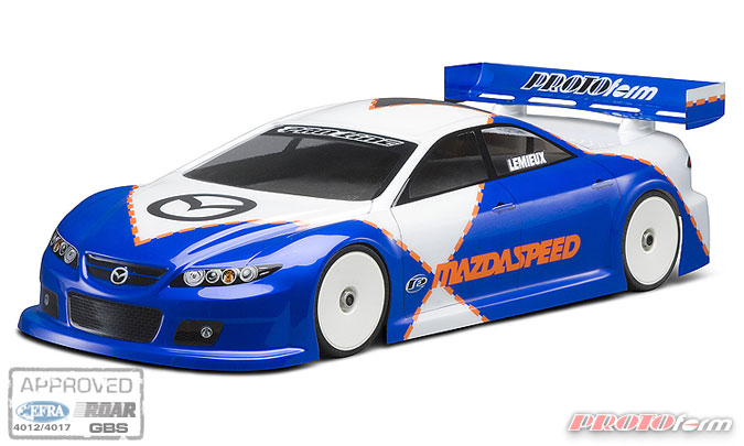 Mazda Speed 6 Light Weight Clear Body.