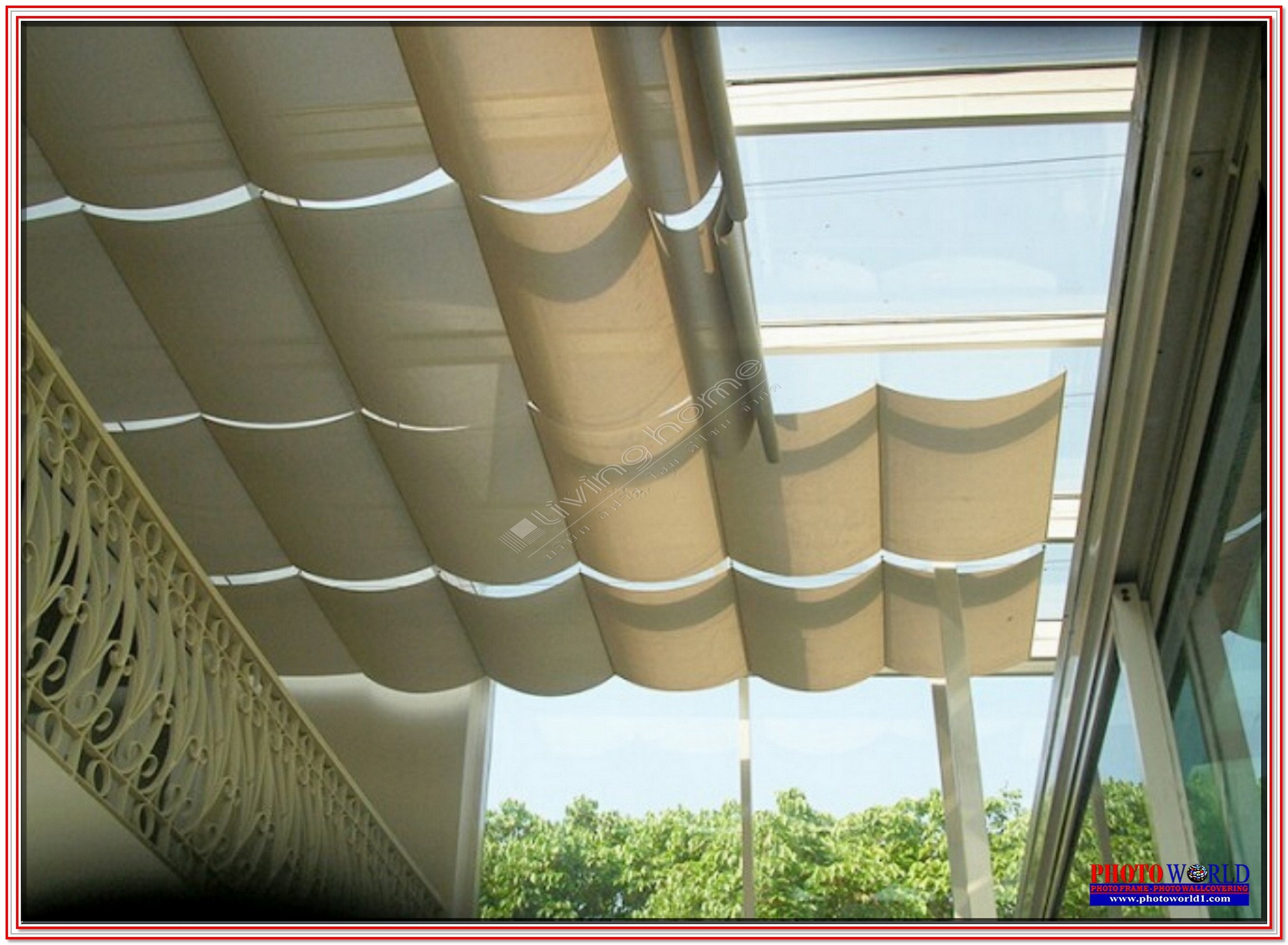 ม่านปรับแสงแนวเอียง(Sky Light Blinds) ผ้าม่าน ม่าน มู่ลี่ มู่ลี่ไม้ ม่านม้วน วอลเปเปอร์ รับติดตั้ง ออกแบบ ราคาถูก ทุกประเภท ทุกรูปแบบ