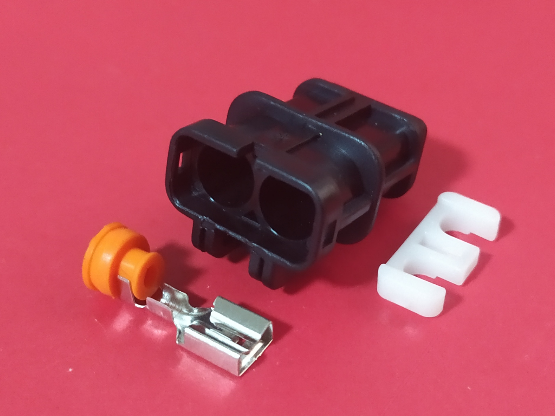 2 พิน พัดลมหม้อน้ำ Honda 6.3 มม. #6423-30