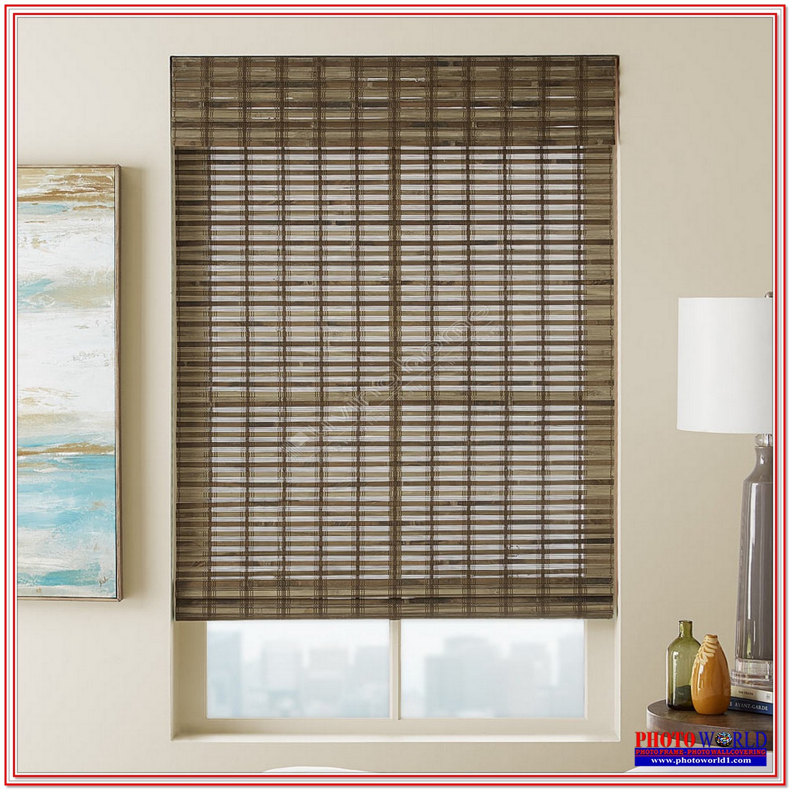 มู่ลี่ไม้ไผ่ "Bamboo Wooden Blinds" ผ้าม่าน ม่าน มู่ลี่ มู่ลี่ไม้ ม่านม้วน วอลเปเปอร์ รับติดตั้ง ออกแบบ ราคาถูก ทุกประเภท ทุกรูปแบบ