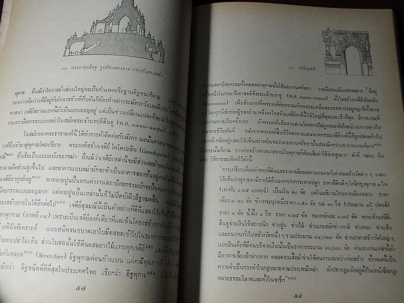 เเบบโครงสร้างเเละระเบียบการก่ออิฐ สถาปัตยกรรมสกุลช่าง เขมรเเละศรีวิชัย โดย อนุวิทย์ เจริญศุภกุล ปี 2524