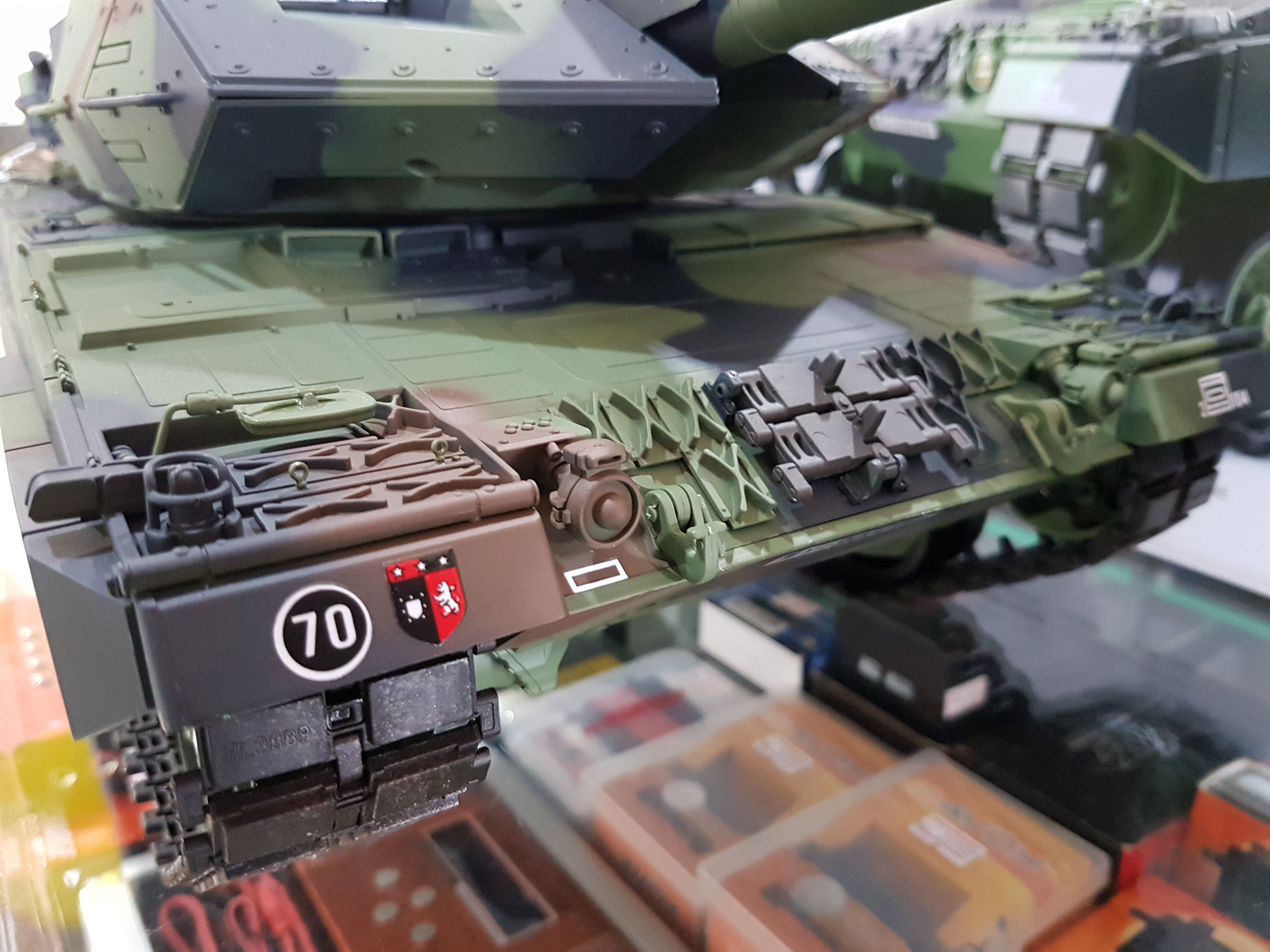 Leopard 2 A6 Main Battle Tank.