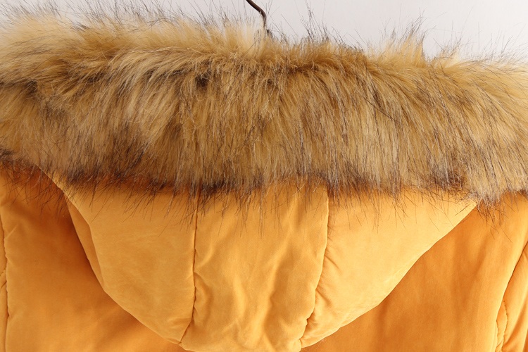 พรีออเดอร์ - เสื้อโค้ทกันหนาวสไตล์เกาหลี Pre - CT748 (สีเหลือง)