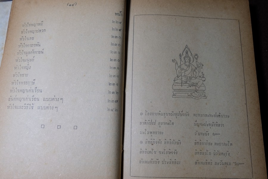คัมภีร์หัวใจ 108 โดย อ.เทพย์ สาริกบุตร ปกแข็ง ปี 2508