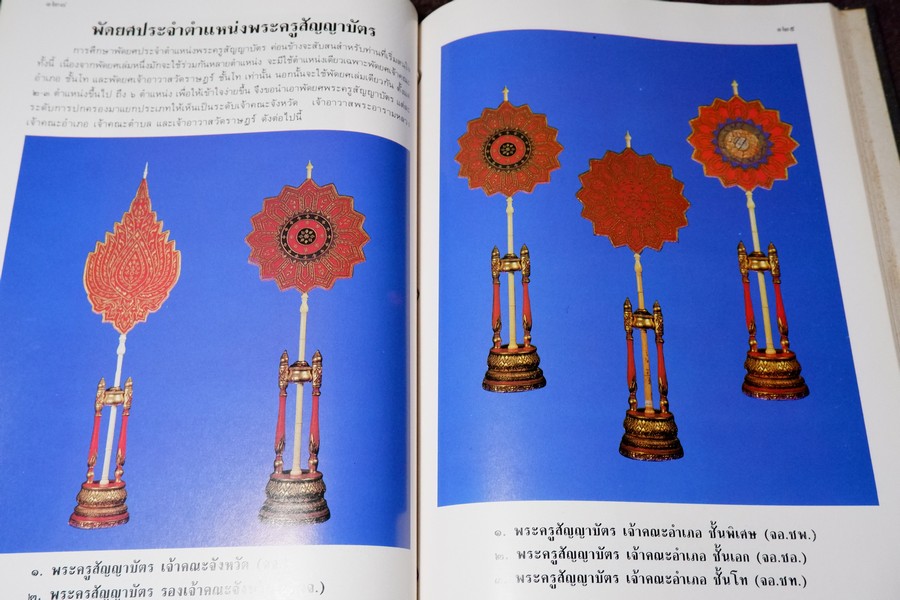 ประวัติ สมณศักดิ์ และ พัดยศ โดย วิเชียร อากาศฤกษ์—สุนทร สุภูตะโยธิน ปกแข็ง ปี 2528