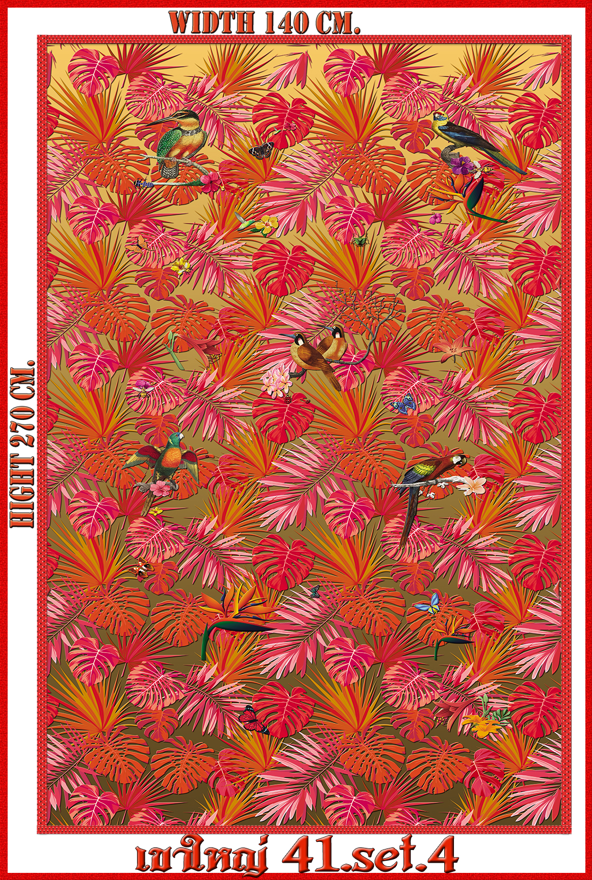 วอลเปเปอร์รูปภาพติดผนังสั่งทำ เขาใหญ่ 41(ลายเล็ก) มีภาพให้เลือกกว่า 50,000 ภาพ ออกแบบกราฟฟิค หรือ รูปภาพตามที่ท่านกำหนด ในสไตล์ท่านเอง "custom made"