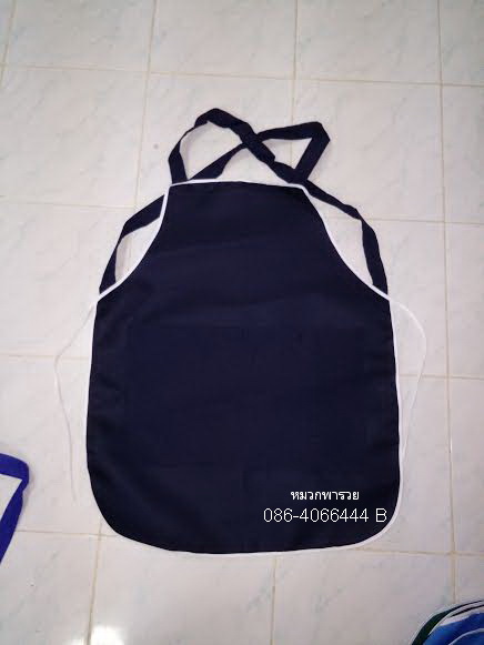 ผ้ากันเปื้อน ผ้ากันเปื้อนแม่ค้า เอี๊ยมแม่ค้า มีทั้งผ้าโซล่อนและผ้าโทเร