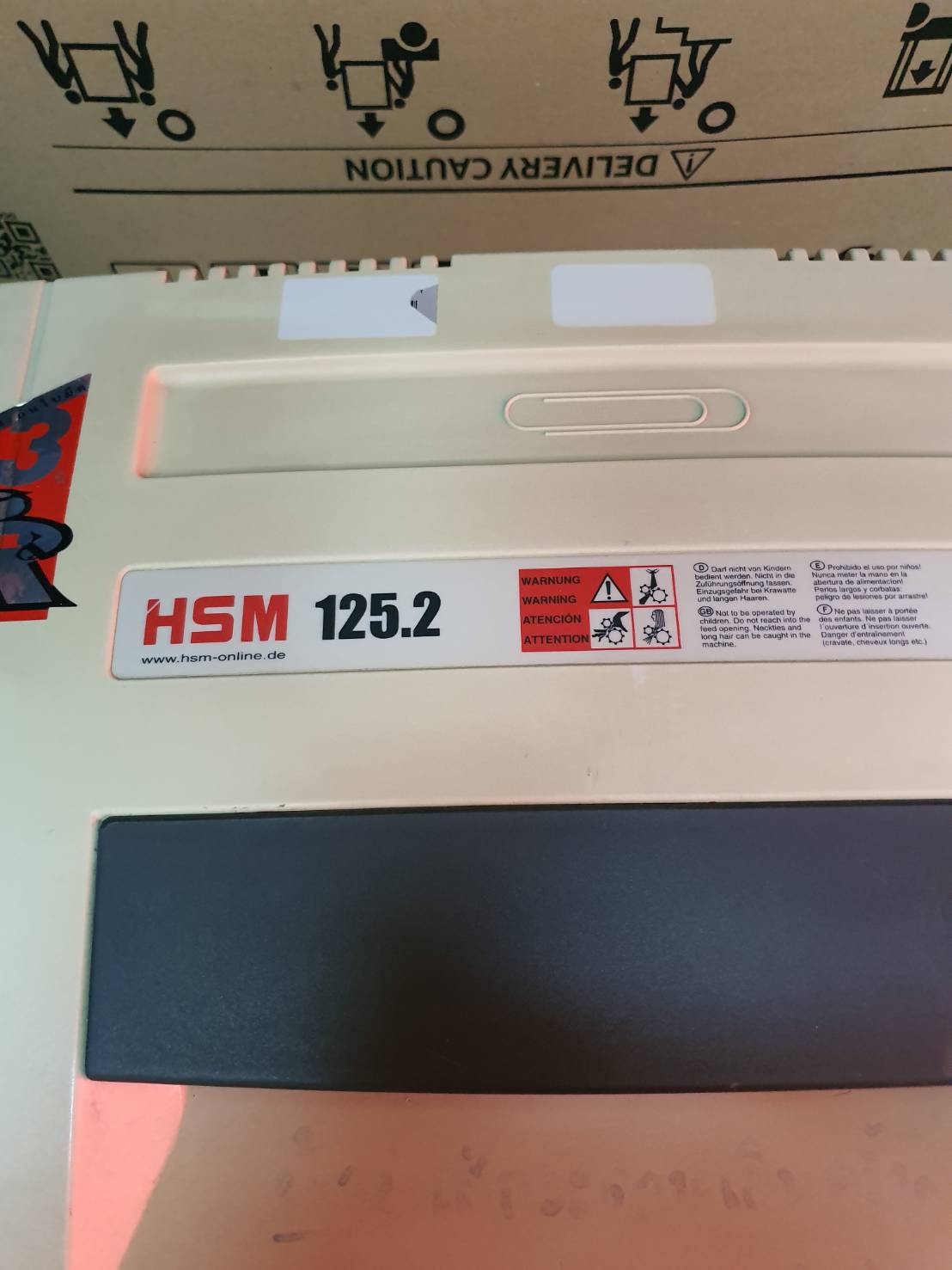 เครื่องทำลายเอกสาร HSM รุ่น HSM 125.2 (0.78X11) มือสอง