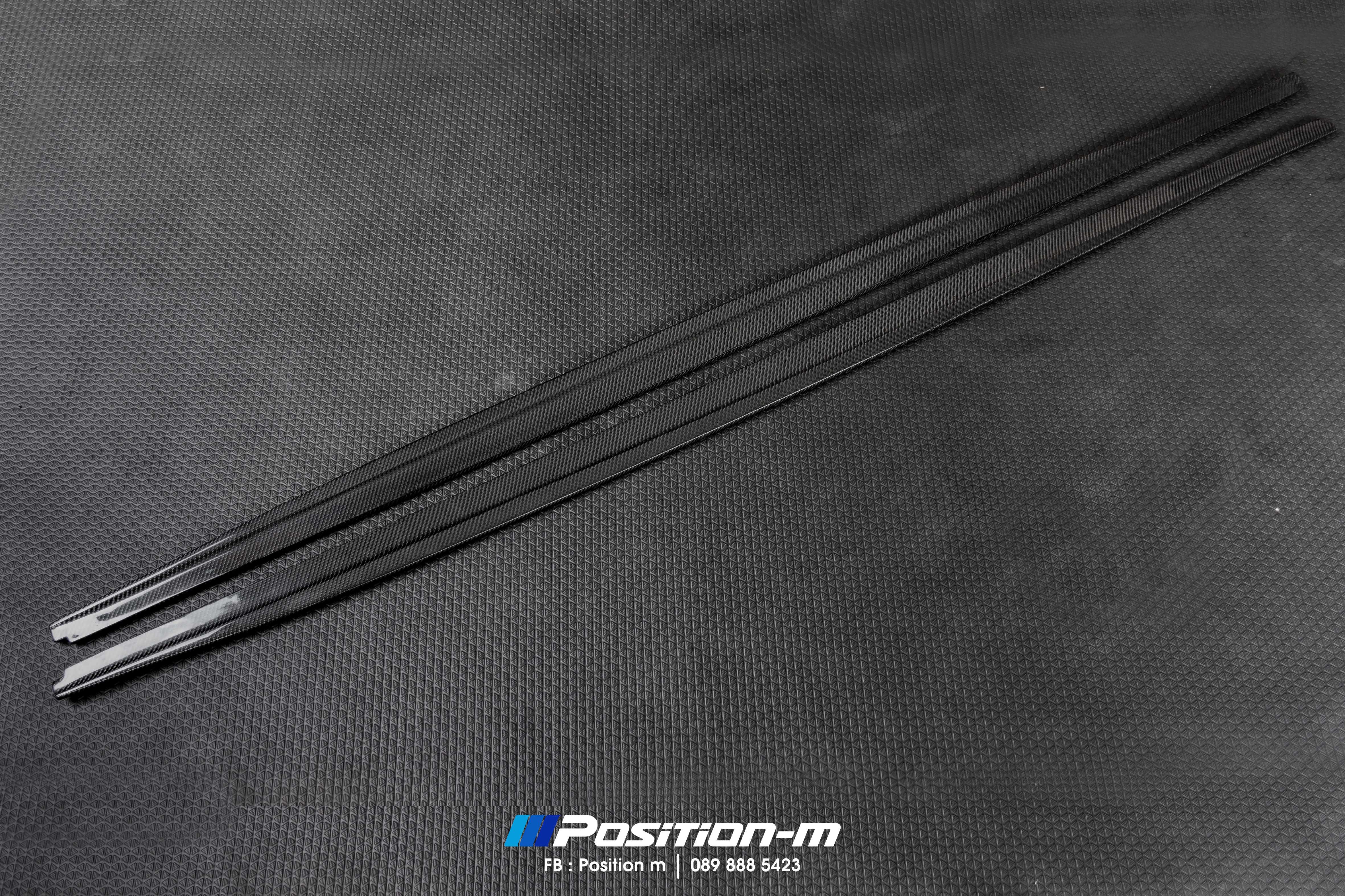 Side skirt pure carbon