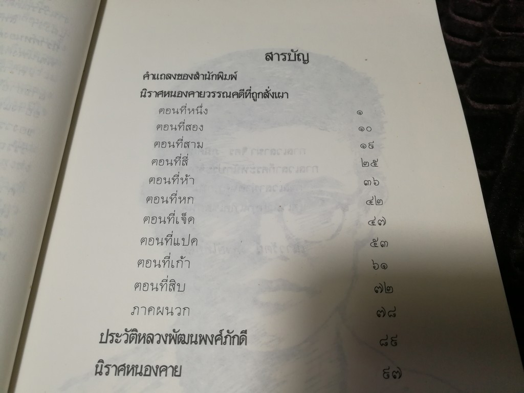 นิราศหนองคาย วรรณคดีที่ถูกสั่งเผา โดย จิตร ภูมิศักดิ์ (ผนวก นิราศหนองคาย โดย หลวงพัฒนพงศ์ภักดี) ปี 2533