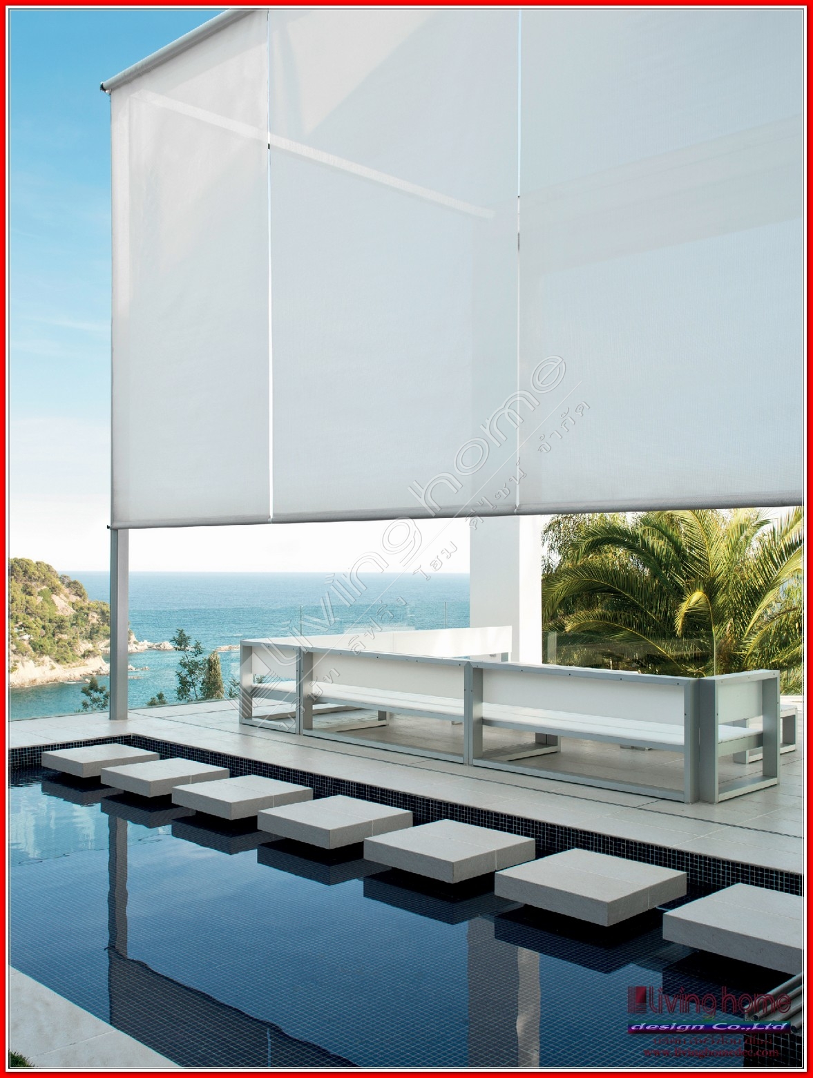 ม่านม้วน โปร่งแสง "SUNSCREEN ROLLER BLINDS" ผ้าม่าน ม่าน มู่ลี่ มู่ลี่ไม้ ม่านม้วน วอลเปเปอร์ รับติดตั้ง ออกแบบ ราคาถูก ทุกประเภท ทุกรูปแบบ