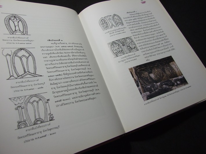 บัว องค์ประกอบประวัติศาสตร์ ศิลปวัฒนธรรมไทย โดย กรมศิลปากร ปกแข็ง 359 หน้า ปี 2540