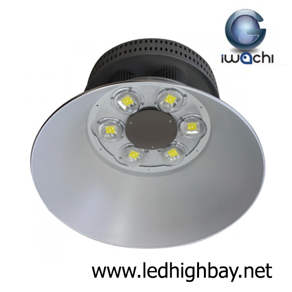 โคมไฮเบย์ LED 300w รุ่นมีพัดลมระบายความร้อน ยี่ห้อ Iwachi (แสงขาว)