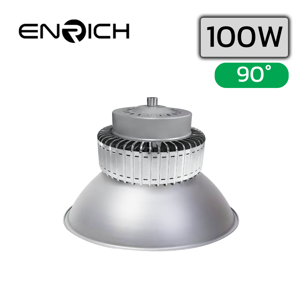 โคมไฮเบย์ LED 100W ENRICH TURBO