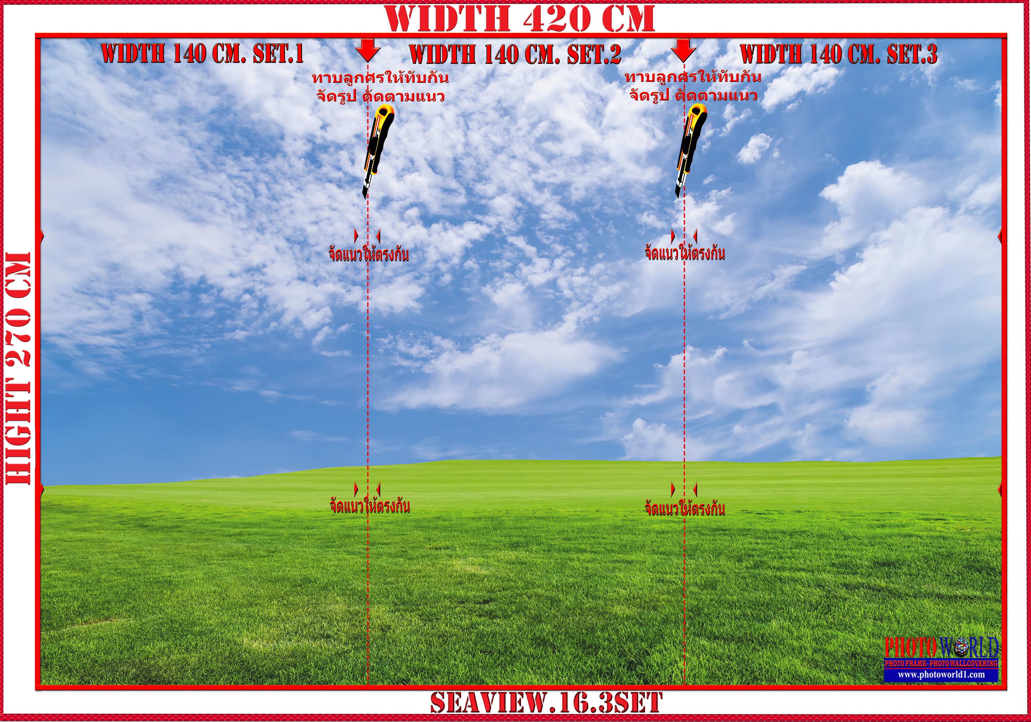 วอลเปเปอร์รูปภาพติดผนังสั่งทำ SEAVIEW.16 มีภาพให้เลือกกว่า 50,000 ภาพ ออกแบบกราฟฟิค หรือ รูปภาพตามที่ท่านกำหนด ในสไตล์ท่านเอง "custom made"