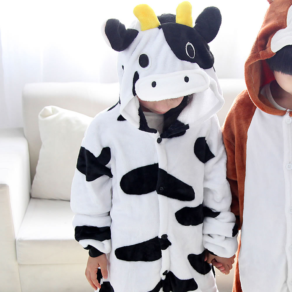 ชุดนอนมาสคอต / แฟนซี เด็ก ลูก วัว (Cow)