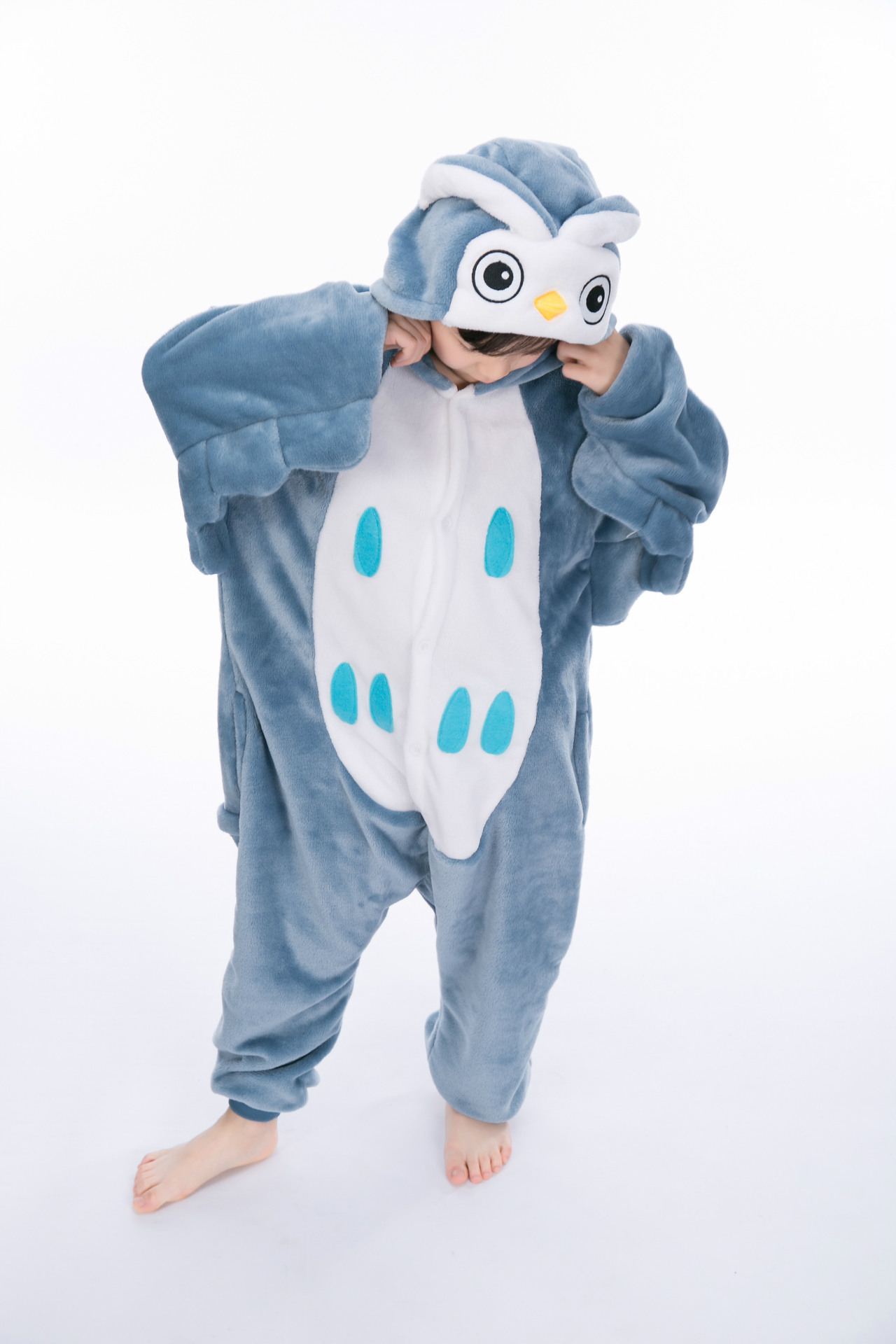 ชุดนอนมาสคอต / แฟนซี เด็ก นกฮูก Owl