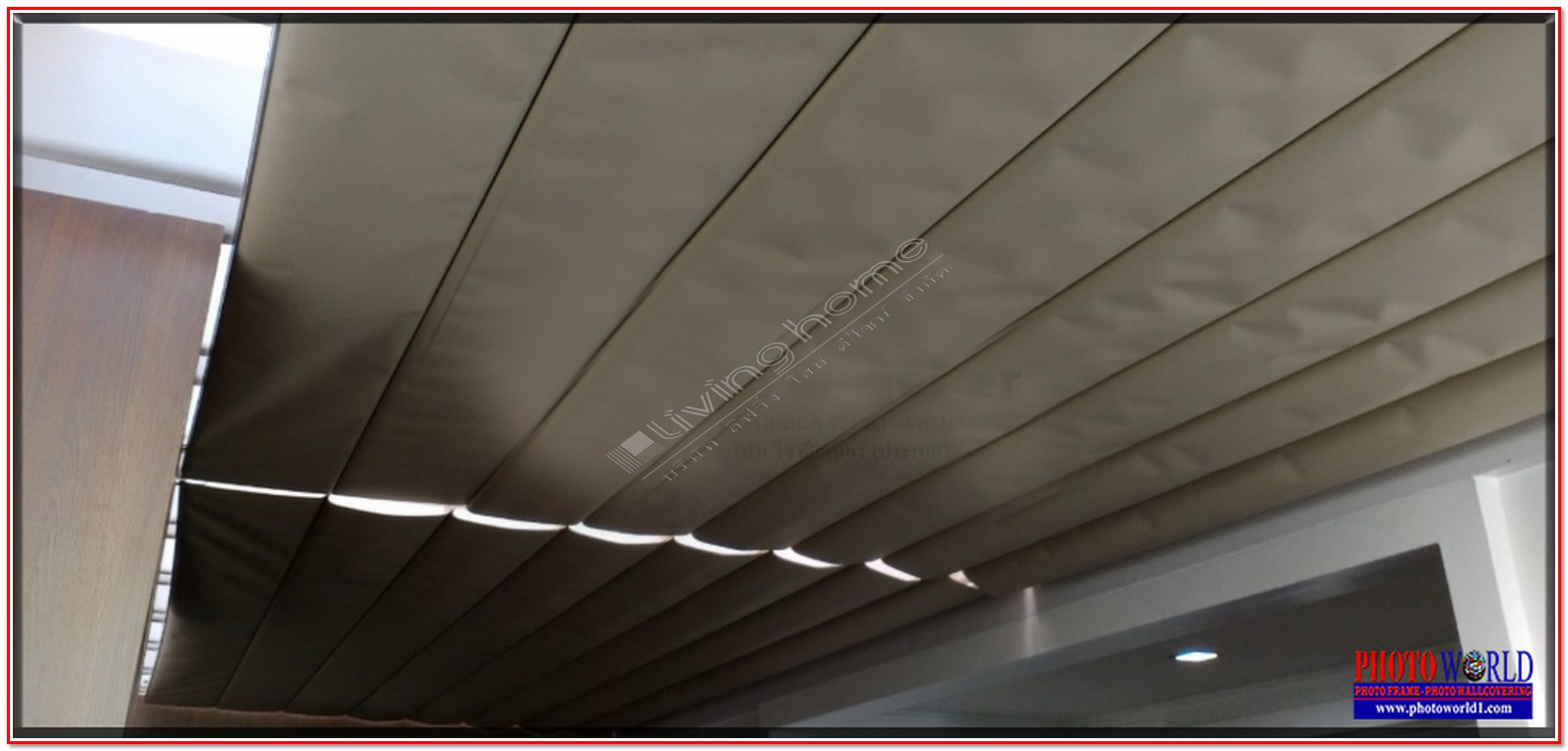 ม่านปรับแสงแนวเอียง(Sky Light Blinds) ผ้าม่าน ม่าน มู่ลี่ มู่ลี่ไม้ ม่านม้วน วอลเปเปอร์ รับติดตั้ง ออกแบบ ราคาถูก ทุกประเภท ทุกรูปแบบ