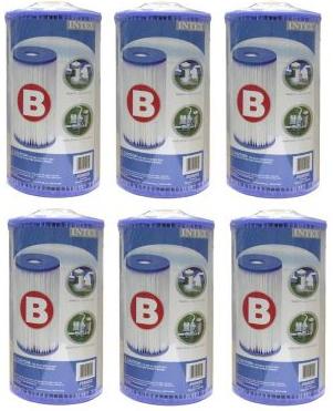 INTEX ไส้กรองน้ำขนาด (B) แพ็ค6 ชิ้น