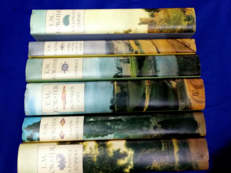 ชุด E.M.FORSTER : MAURICE , A PASSAGE TO INDIA , A ROOM WITH A VIEW , HOWARDS END , WHERE ANGLES FEAR TO TREAD , THE LONGEST JOURNEY รวม 6 เล่ม พิมพ์ปี 1995
