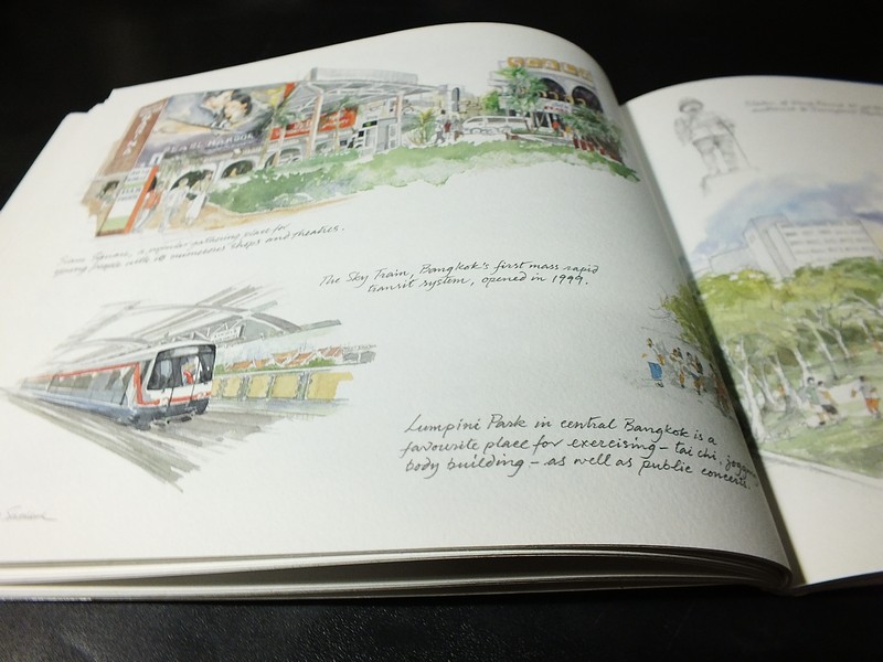 Thailand Sketchbook PORTRAIT OF THE KINGDOM (Painting by Taveepong Limapornvanich. Text by William Warren)
