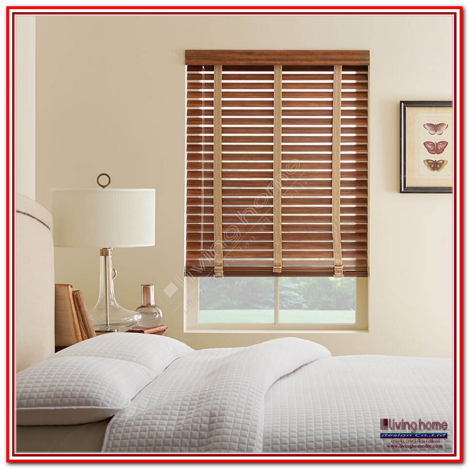 มู่ลี่ไม้รามิน(RAMINWOOD WOODEN BLINDS) ผ้าม่าน ม่าน มู่ลี่ มู่ลี่ไม้ ม่านม้วน วอลเปเปอร์ รับติดตั้ง ออกแบบ ราคาถูก ทุกประเภท ทุกรูปแบบ