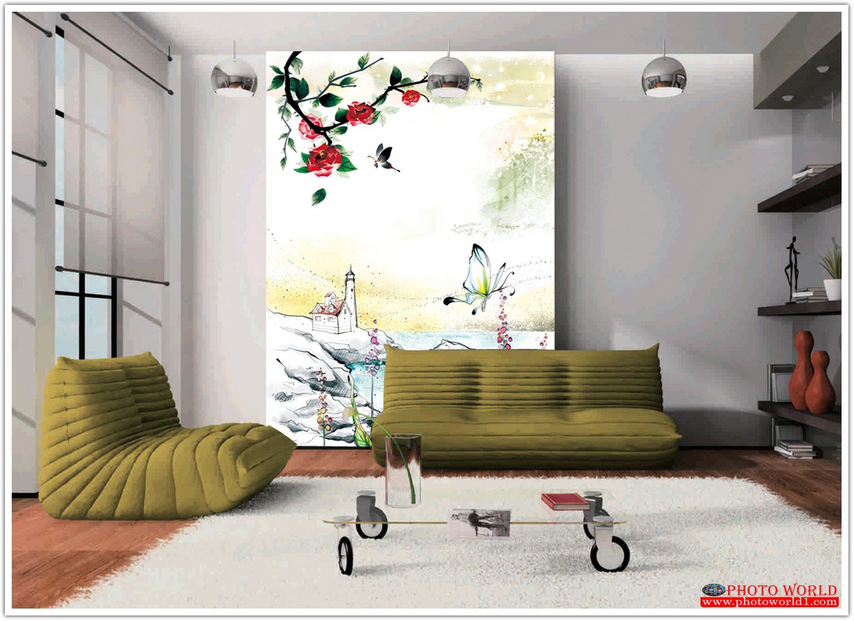 วอลเปเปอร์รูปภาพติดผนังสั่งทำ มีภาพให้เลือกกว่า 50,000 ภาพ ออกแบบกราฟฟิค หรือ รูปภาพตามที่ท่านกำหนด ในสไตล์ท่านเอง "custom made"