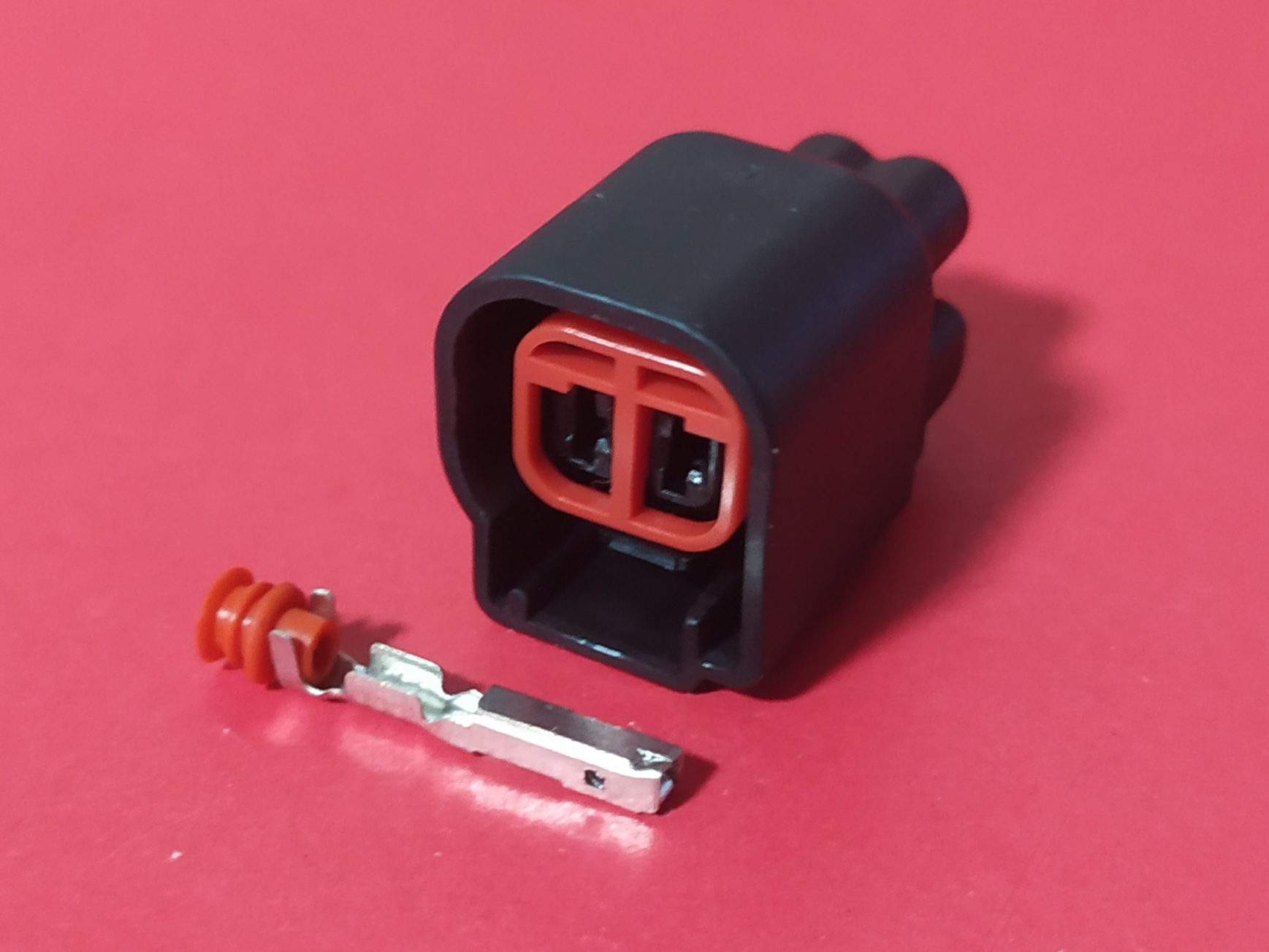 2 พิน ดำ EV6 #7023