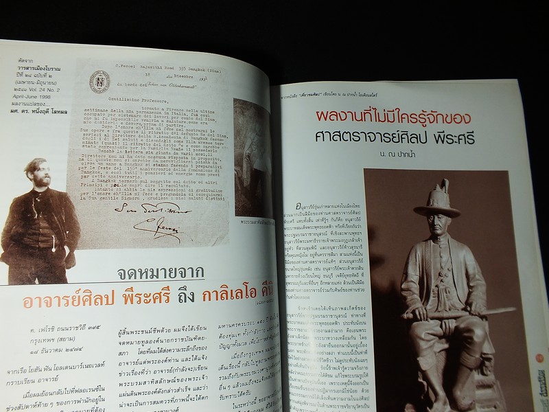 ศิลป พีระศรี สรรเสริญ ปฐมบรรณ ผลงานของ อ.ศิลป พีระศรี ที่อยู่ในประเทศอิตาลี พิมพ์ปี 2551(สอบถาม)