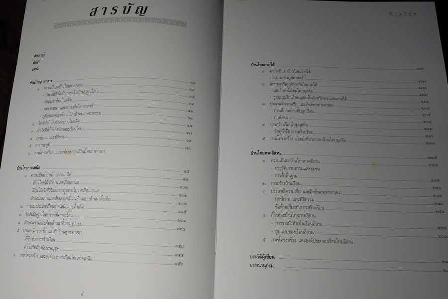บ้านไทย จัดทำโดย บริษัทหลักทรัพย์กองทุนรวม จำกัด ปกแข็งพร้อมกล่อง ปี 2538