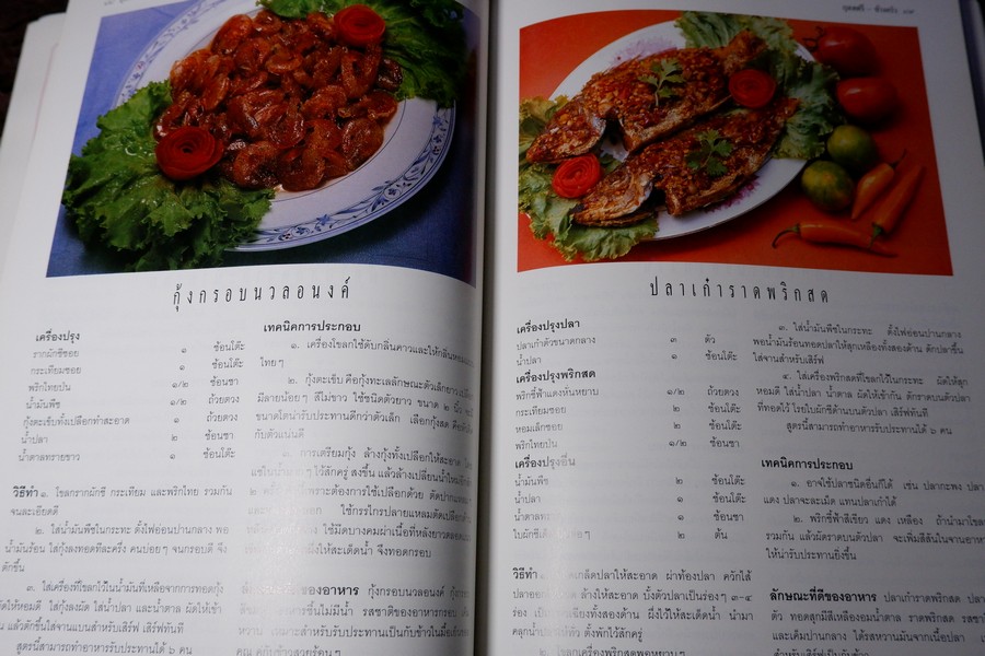 กุลสตรีข้างครัว (อาหารคาว จานเดียว กับเเกล้ม ของว่าง ขนมหวาน) โดย สุภาภรณ์ ปานนิล หนา 257 หน้า