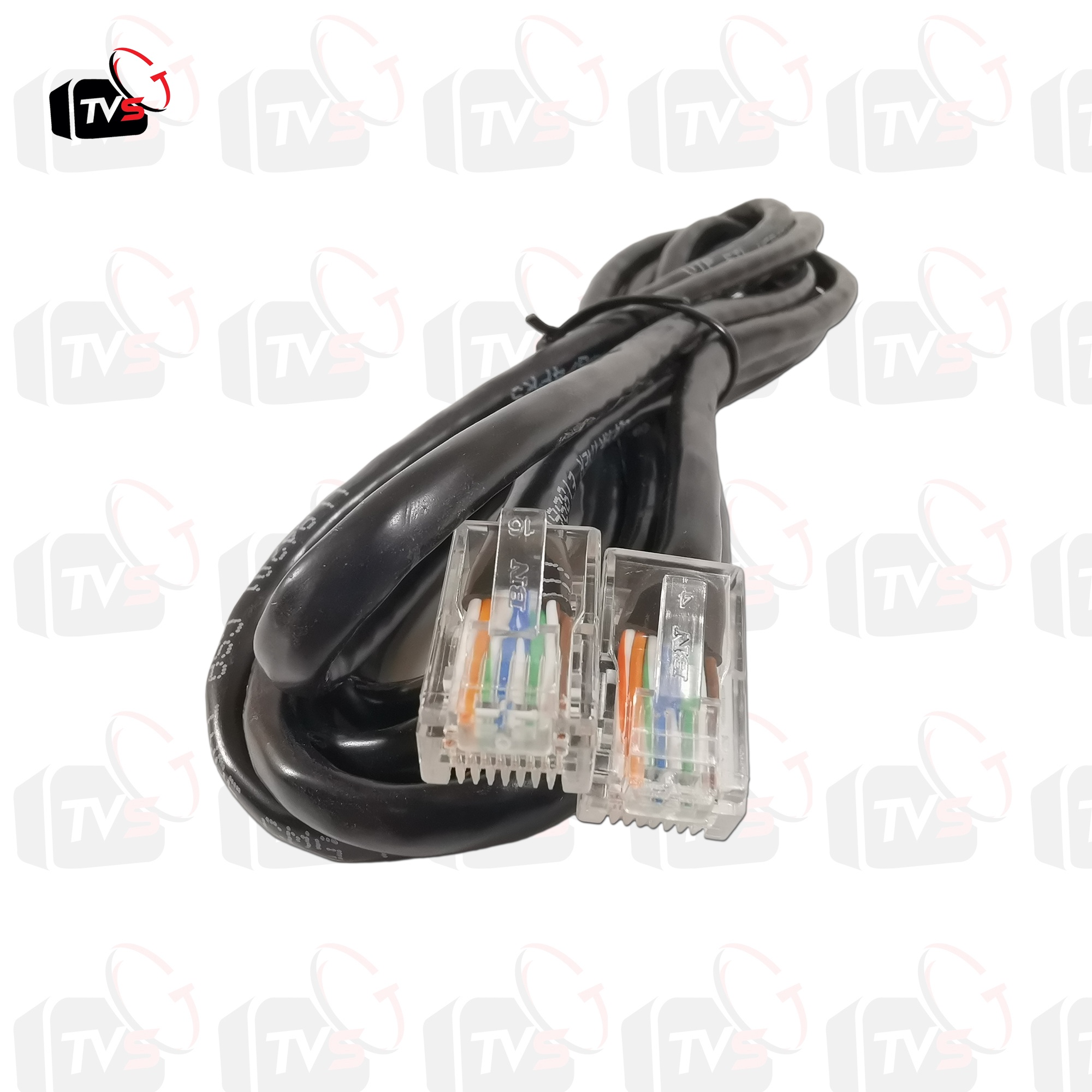สาย LAN สำเร็จรูป CAT5e ยาว1.5 เมตร สีดำ หัว RJ45 เก็บไว้เผื่อใช้งาน เชื่อมต่ออินเทอร์เน็ตสะดวก ไม่ต้องเข้าหัวเอง