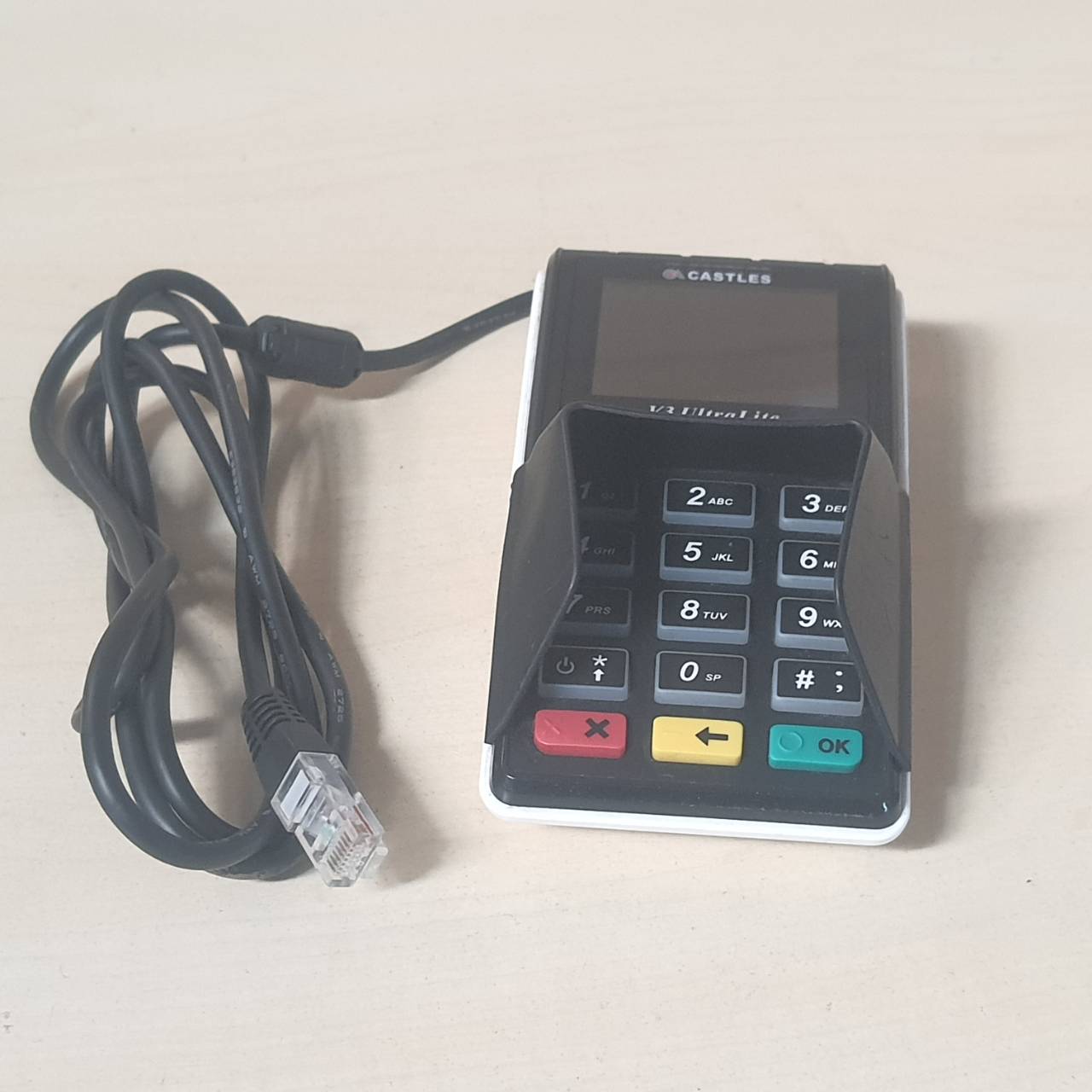 เครื่องรูดบัตร castles v3 ulralite vega3000 มือสอง