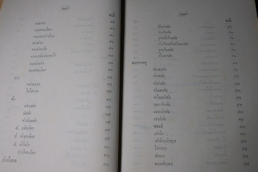 ตำรับ การครัว เเละอาหาร โดย เทียบจุฑา ฤกษะสาร ปี 2500