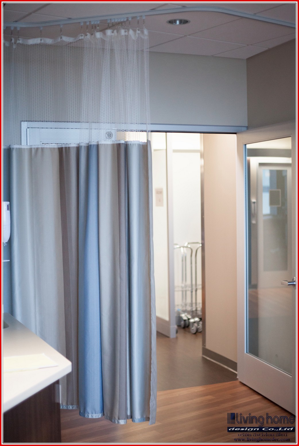 ม่านโรงพยาบาล.(Hospital Curtains) ผ้าม่าน ม่าน มู่ลี่ มู่ลี่ไม้ ม่านม้วน วอลเปเปอร์ รับติดตั้ง ออกแบบ ราคาถูก ทุกประเภท ทุกรูปแบบ