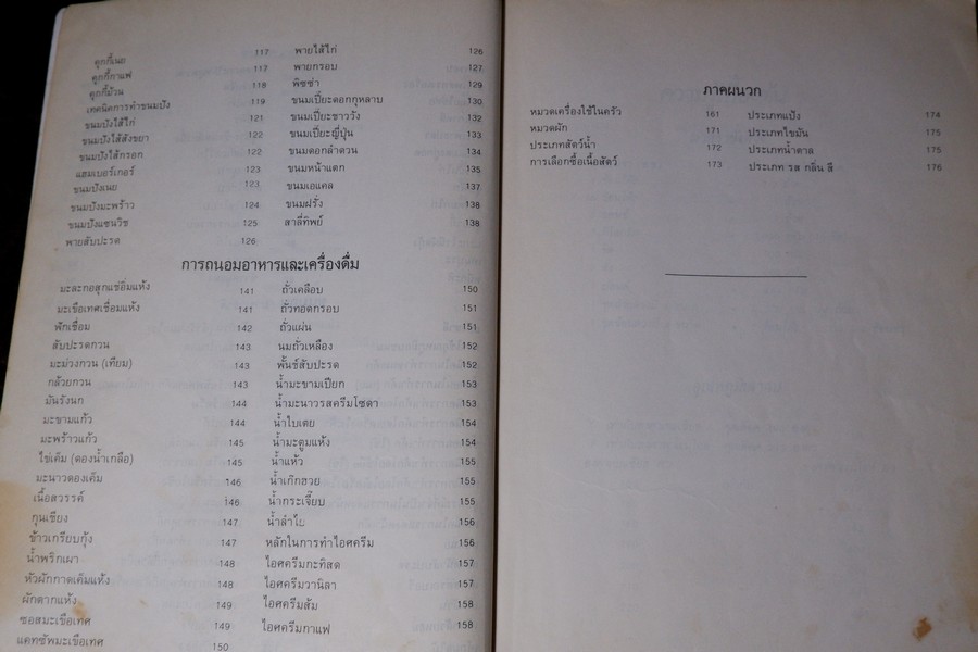 อาหาร-ขนม โดย อ.เสริมพร สาครพันธุ์ ปี 2528