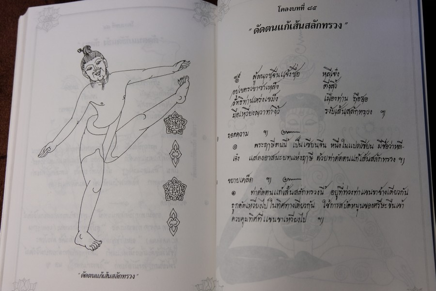 80 ท่าบท ฤาษีดัดตน วัดโพธิ์ โดย นายขยะ หนา 197 หน้า ปี 2537