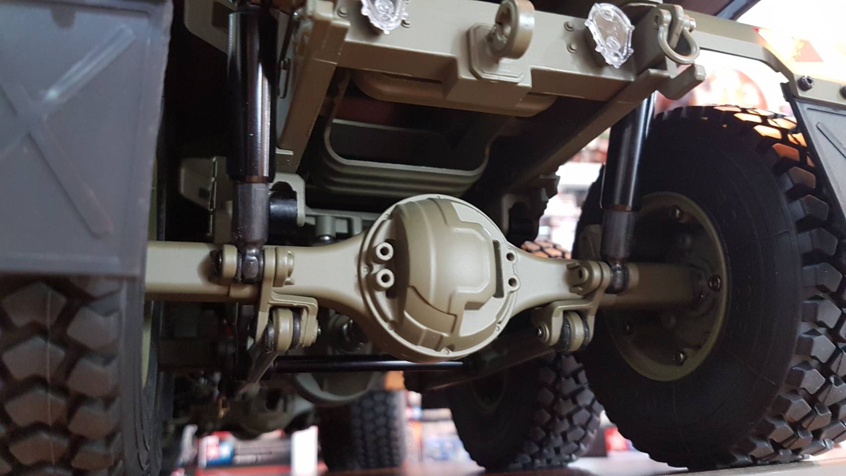 U.S. M977 Hemtt Oshkosh 8x8 Military Cargo Truck