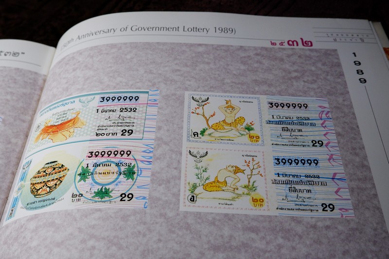 สมุดภาพประวัติ สลากกินเเบ่งรัฐบาล (พ.ศ.2482-2532) จัดทำเนื่องในโอกาศ 50 ปี สำนักงานสลากกินเเบ่งรัฐบาล ปี 2532