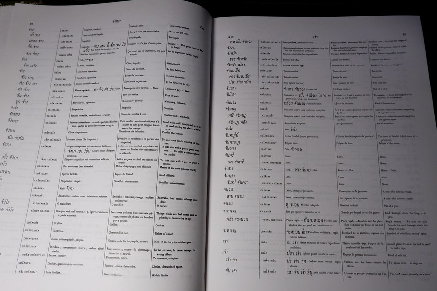 ชุดวรรณกรรมหายาก สัพะ พะจะนะ พาสา ไท DICTIONARIUM LINGUAE THAI ปกเเข็ง 956 หน้า ปี 2542 (สอบถาม)