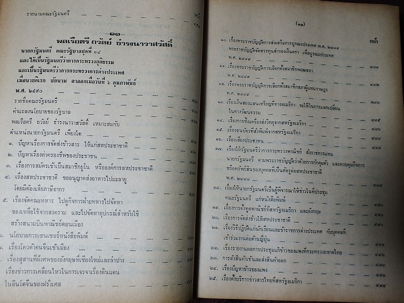 ชีวิตเเละงาน ของ พลเรือตรี ถวัลย์ ธำรงนาวาสวัสดิ์ อดีตนายกรัฐมนตรี โดย สิริ เปรมจิตต์ หนาประมาณ 4 ซม ปี 2521