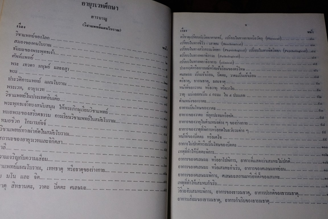 อายุรเวทศึกษา (วิชาเเพทย์เเผนโบราณ เเละ สรรพยาวิจารณ์) โดย ขุนนิทเทสสุขกิจ ปกเเข็ง ปี 2516(Pre-Order สอบถาม)