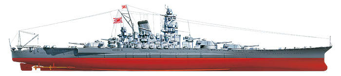 Japanese Battleship YAMATO.