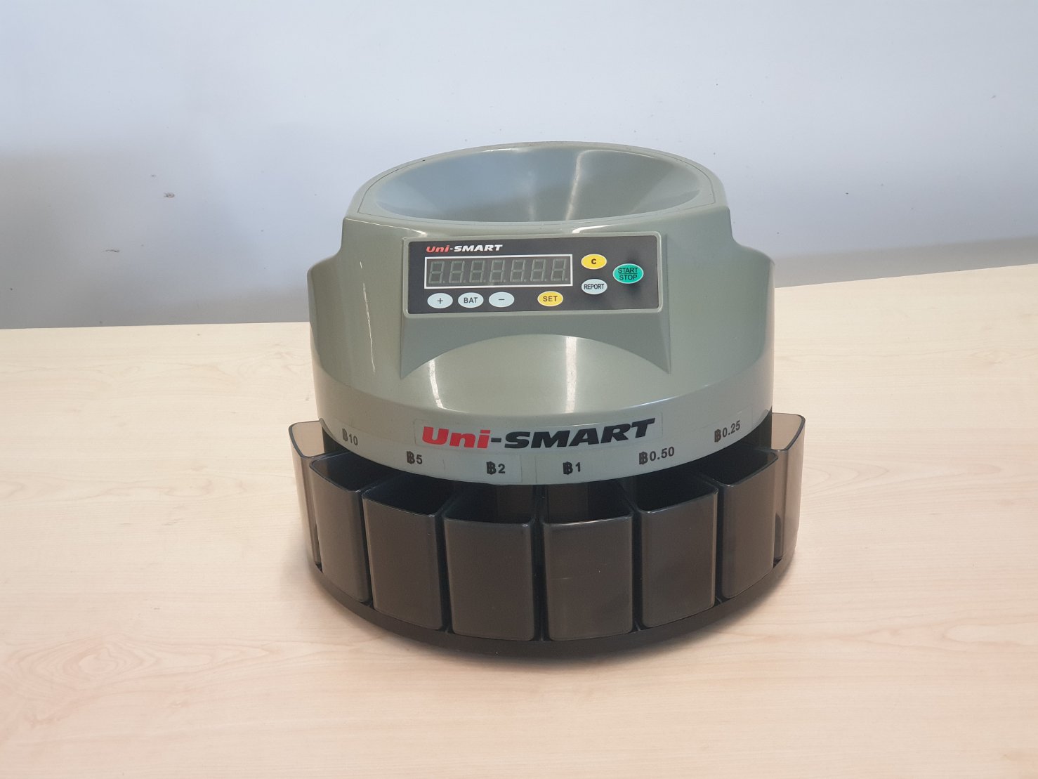 เครื่องนับเหรียญ รุ่น US-1200C มือสอง
