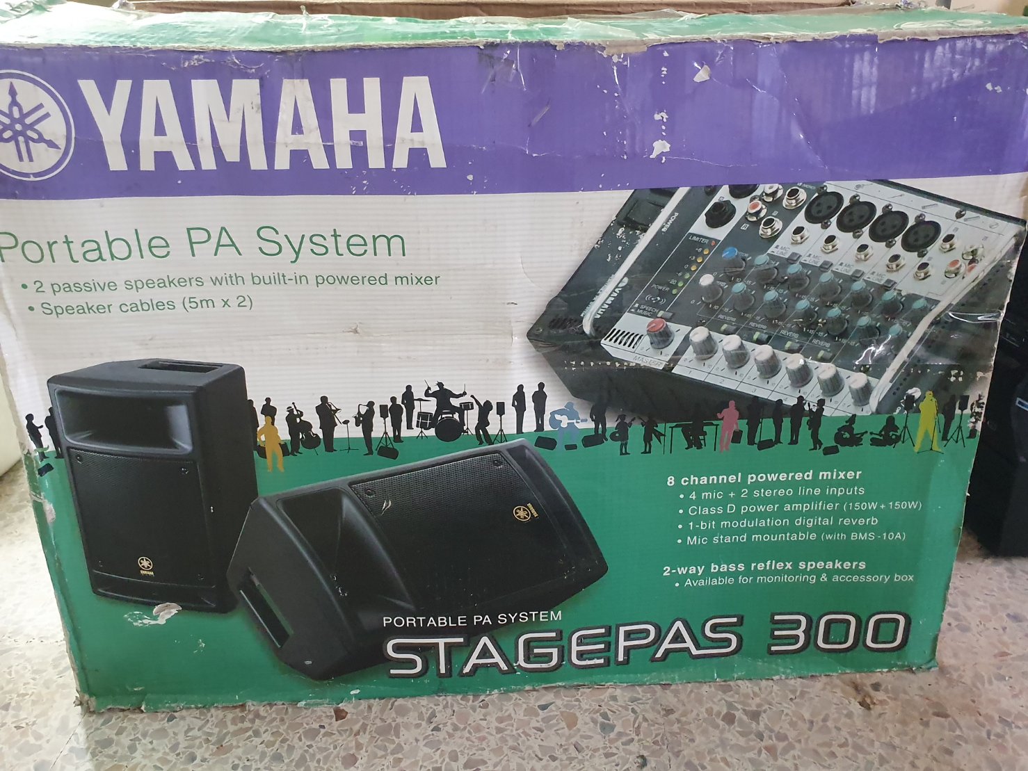 yamaha stagepas 300 มือสอง